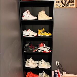 Assorted Athletic Sneakers (White, Beige, Yellow, Black, Red)